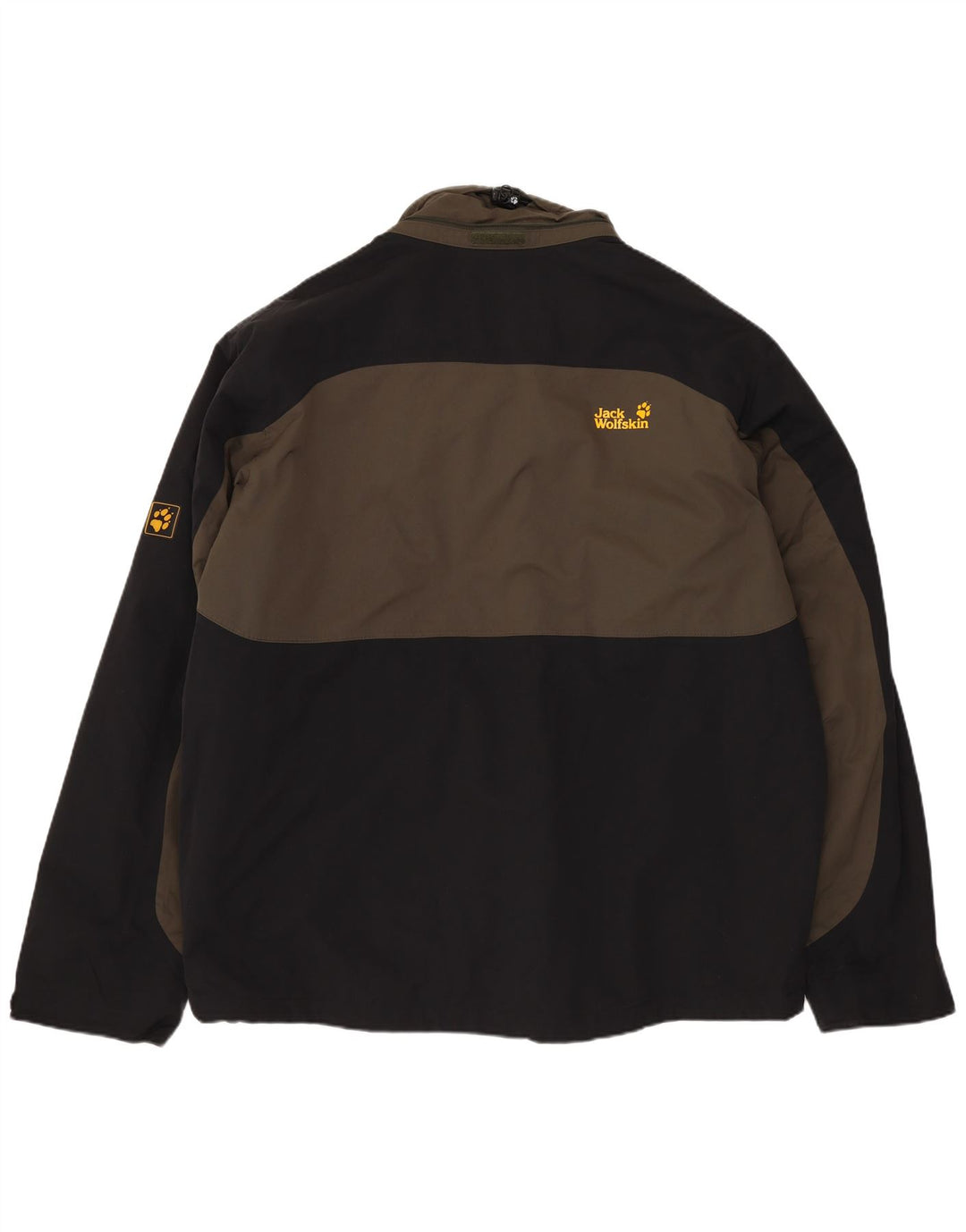 JACK WOLFSKIN Veste coupe-vent pour homme UK 40/42 Large Bleu Marine Colourblock