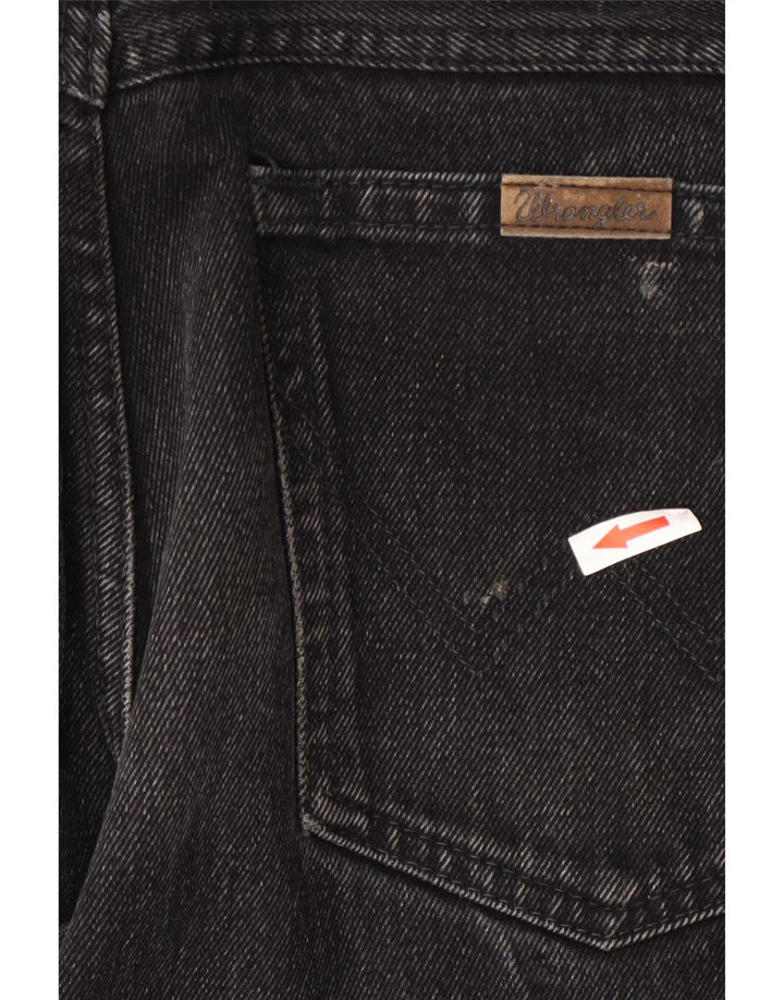 Wrangler Jean droit coupe droite W32 L30 pour femme en coton gris