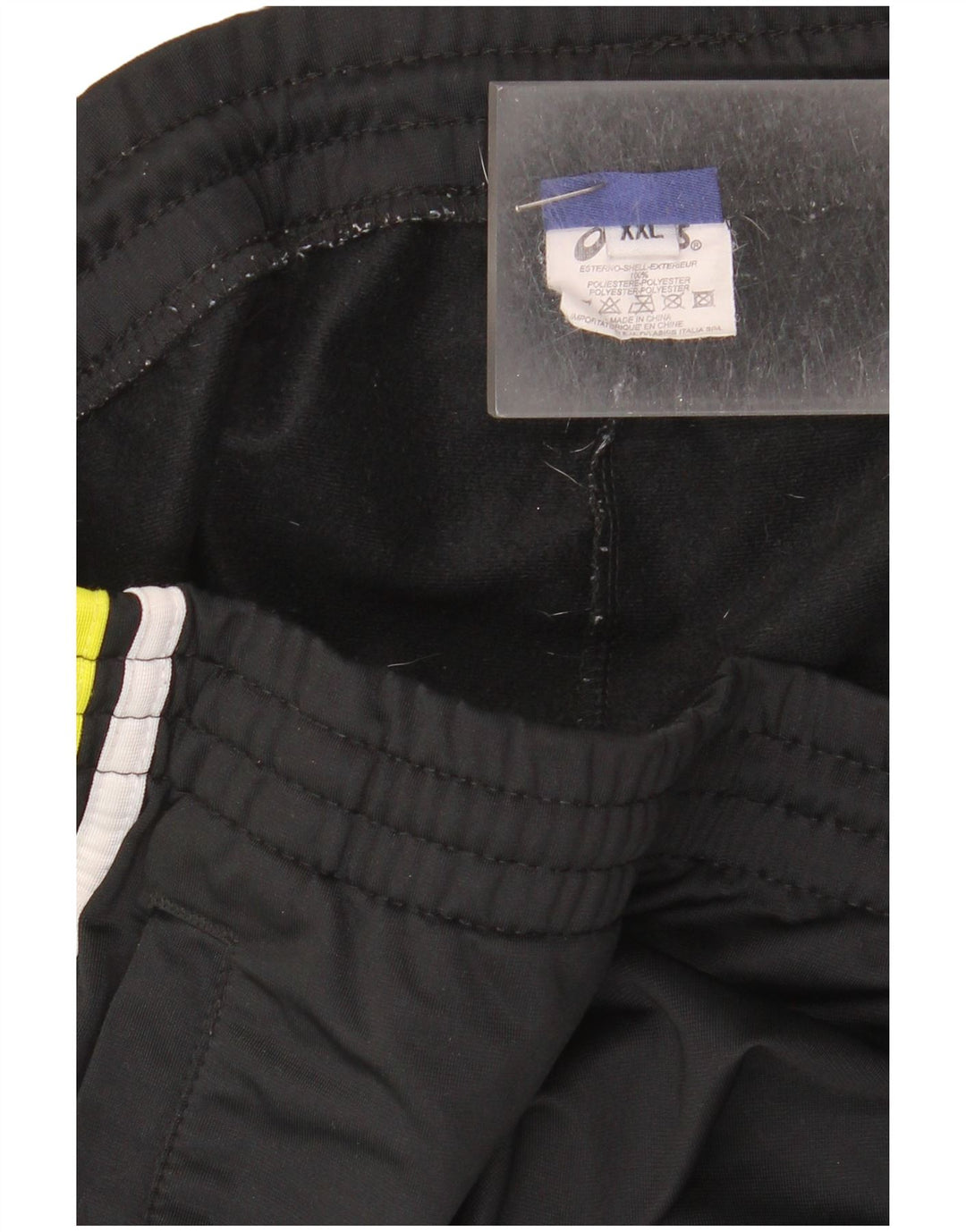 Asics Pantalon de survêtement pour homme 2XL Noir Polyester