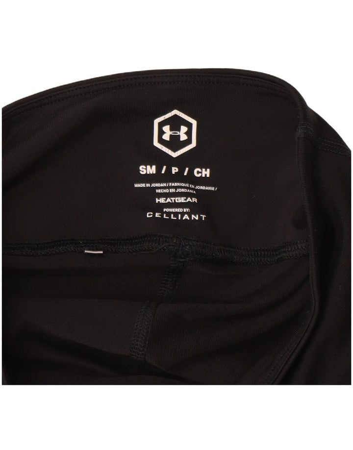 Under Armour Legging Heat Gear pour femme UK 8 Small Noir