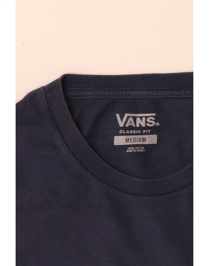 Vans T-shirt coupe classique pour homme en coton color block bleu moyen