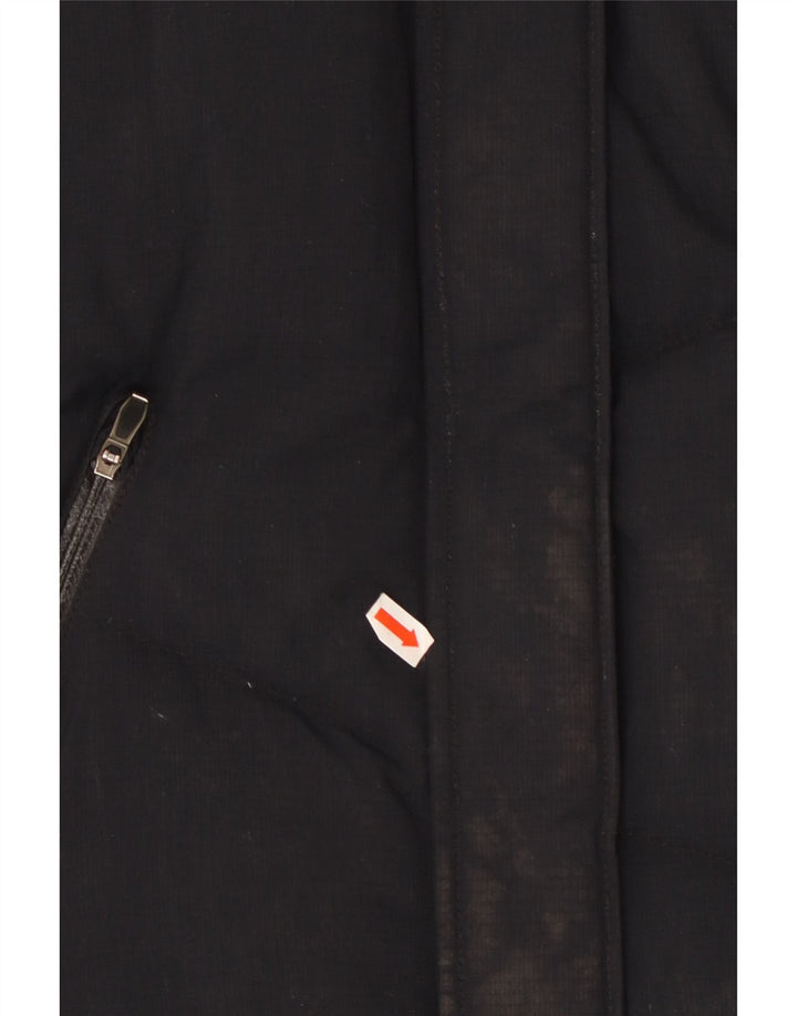 COLUMBIA Veste matelassée à capuche Omni-Heat pour femme UK 10 Small Bleu marine Nylon