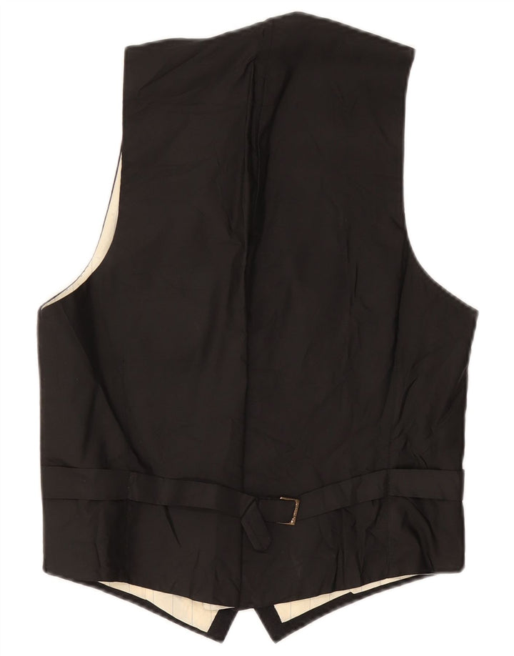 VINTAGE Gilet Homme Petit Noir
