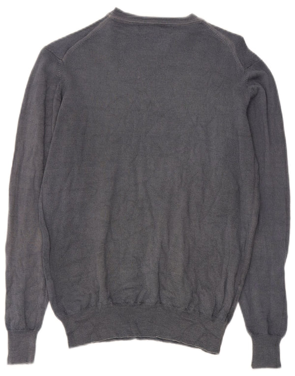 Liu Jo Pull à col rond pour femme UK 22 3XL Gris Laine