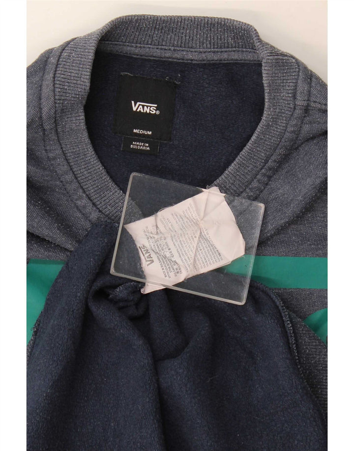 Vans Sweat-shirt graphique en coton bleu marine moyen pour homme