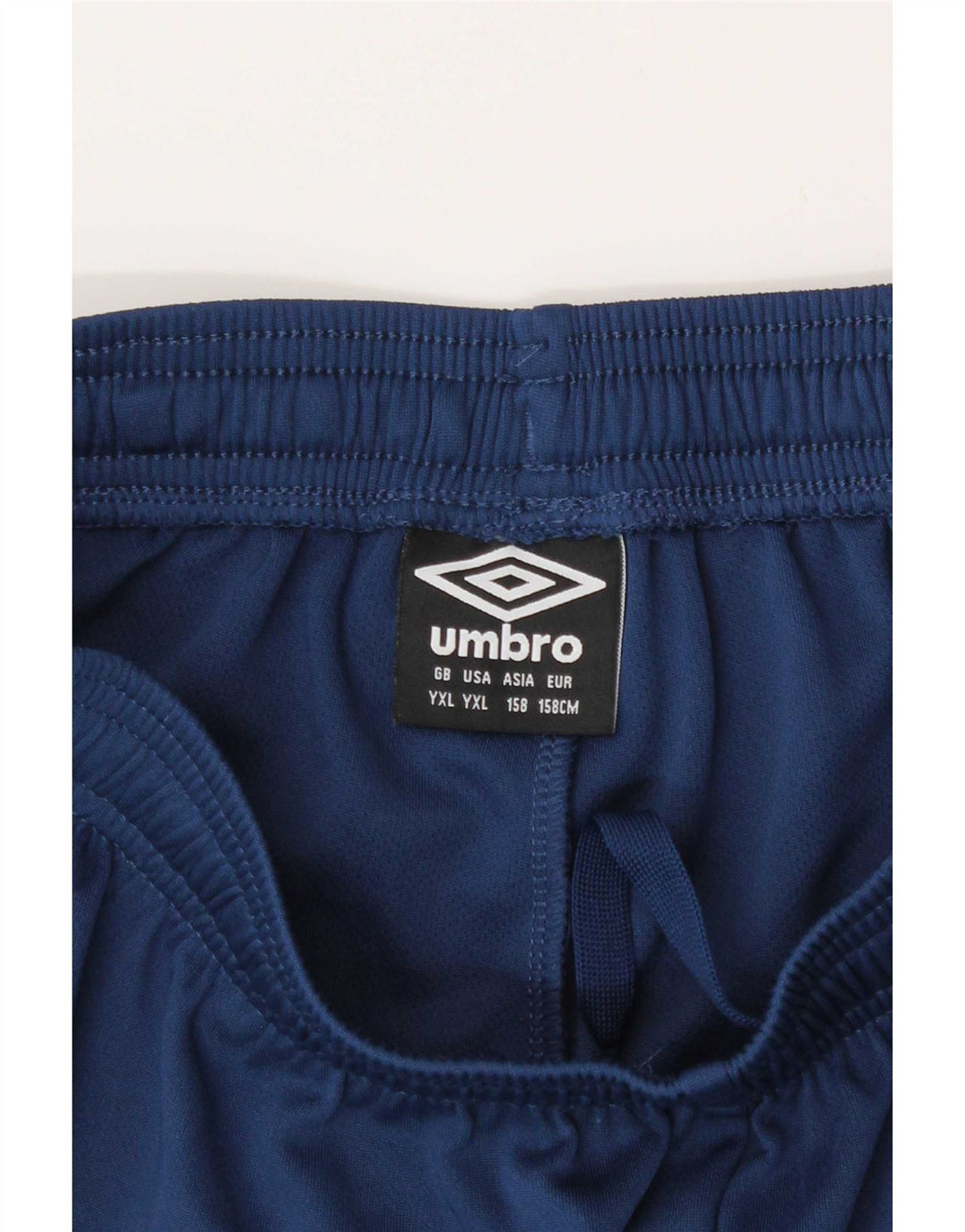 Umbro Short de sport garçon 12-13 ans XL Bleu marine Polyester