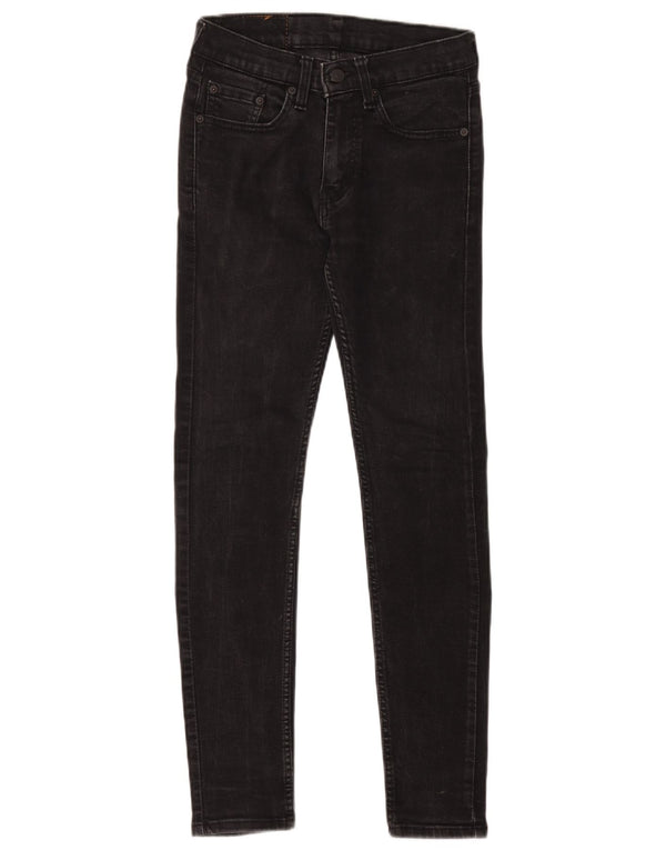 Levi's Jean 519 Hi-ball Super Skinny W28 L28 Homme Noir Coton