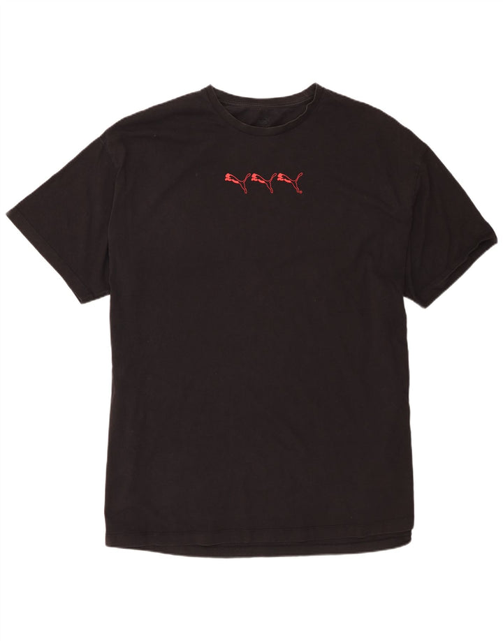 Puma T-Shirt Homme Top XL Noir Coton