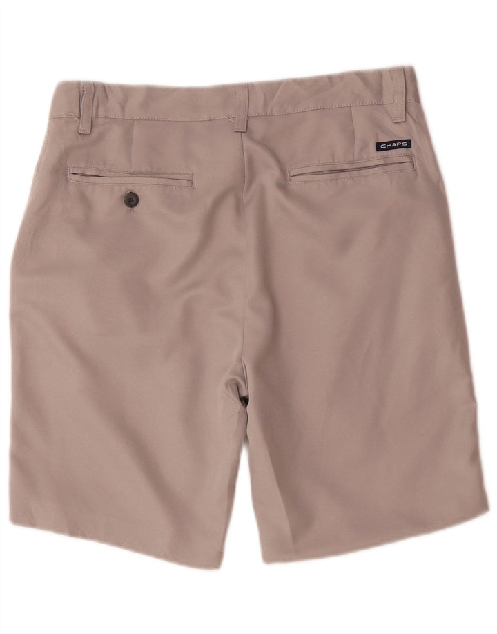 Chaps Short Chino Homme W30 Gris Moyen Polyester