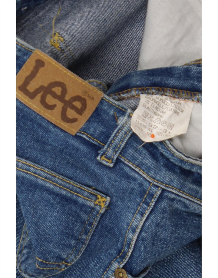 LEE Jean skinny taille haute femme W32 L31 bleu coton