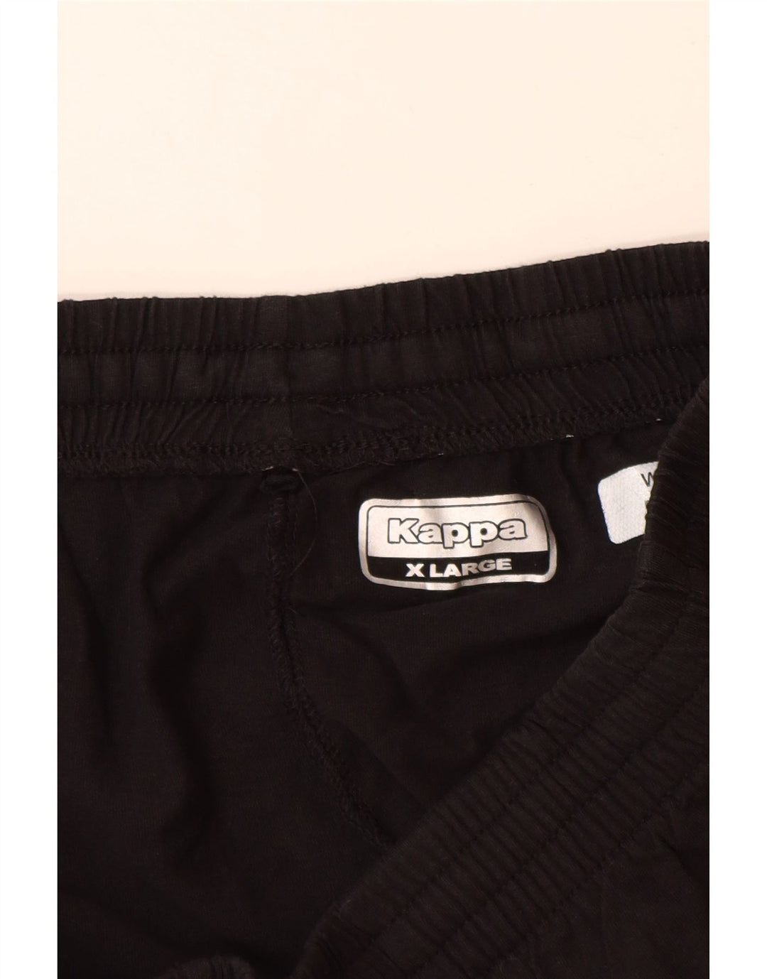 Kappa Short de Sport Garçon 13-14 Ans XL Noir Coton