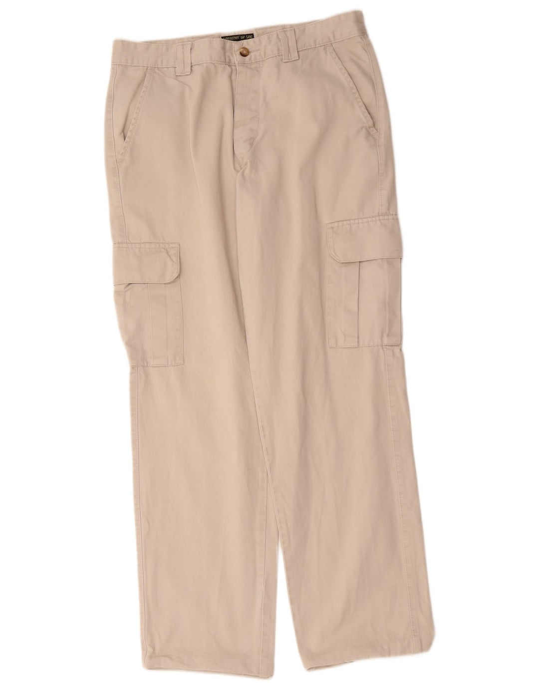 Lee Pantalon Cargo Droit Homme W34 L32 Coton Beige