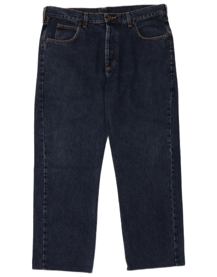 Lee Jean Droit Homme W38 L27 Bleu Marine