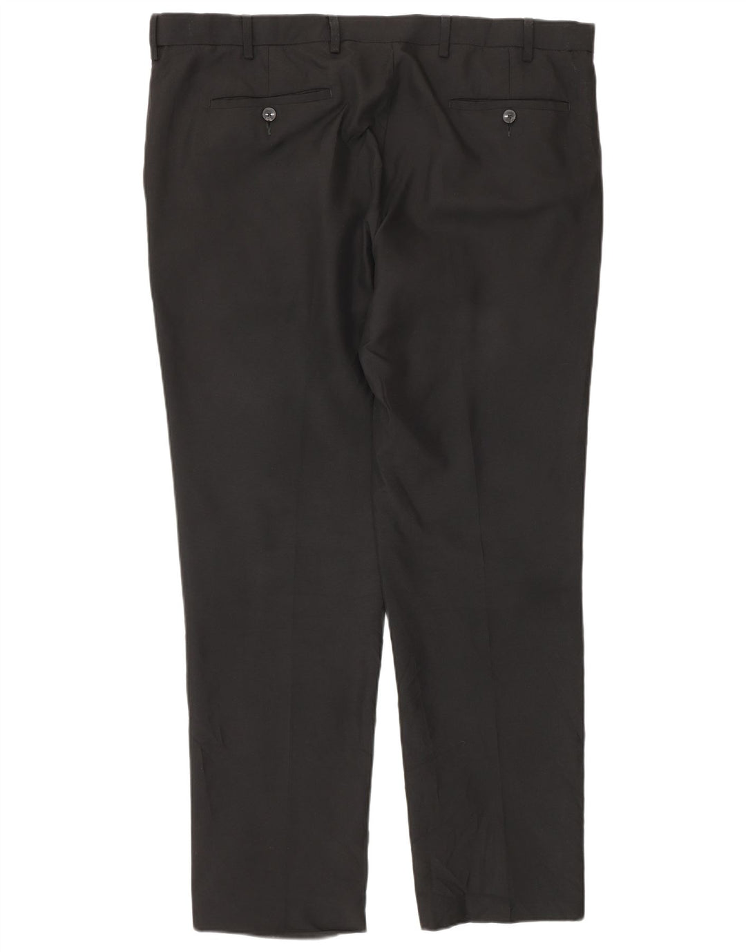 Marks & Spencer Pantalon de costume droit coupe droite pour homme W40 L30 Noir