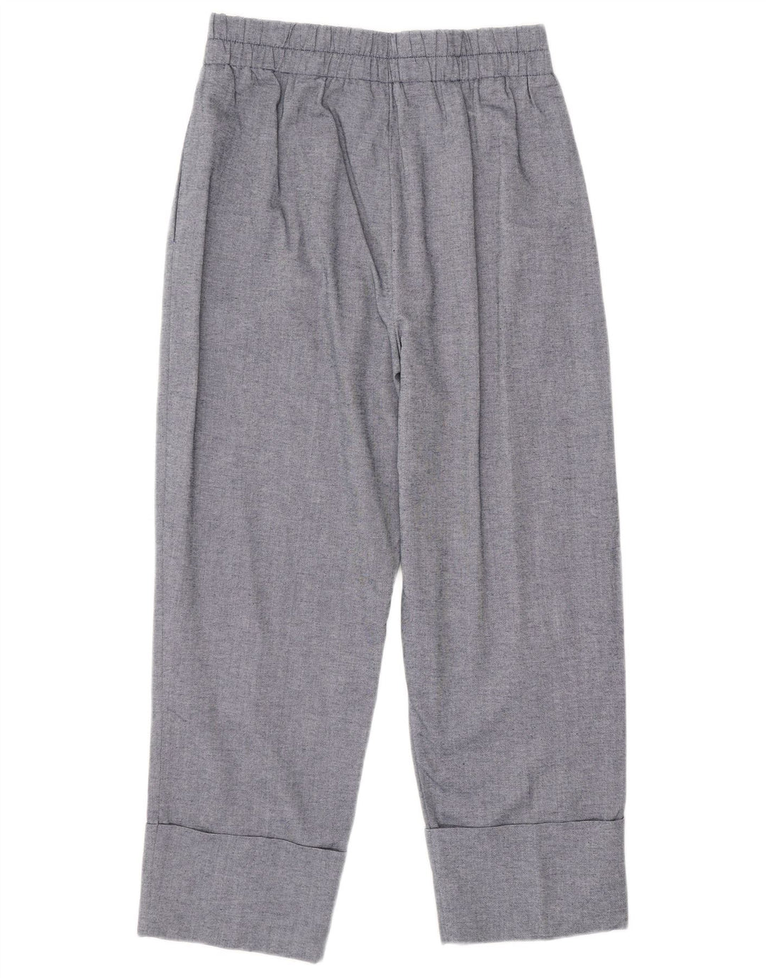 Pantalon Chino Droit Femme ZARA Moyen W28 L25 Bleu Coton