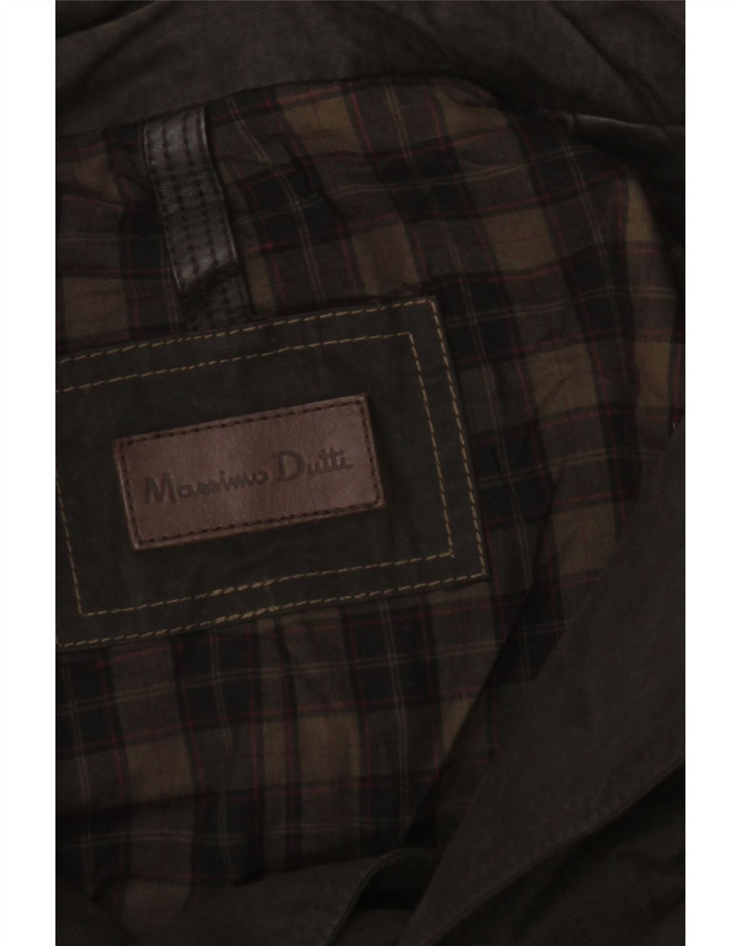 MASSIMO DUTTI Veste utilitaire pour homme UK 38 Marron moyen