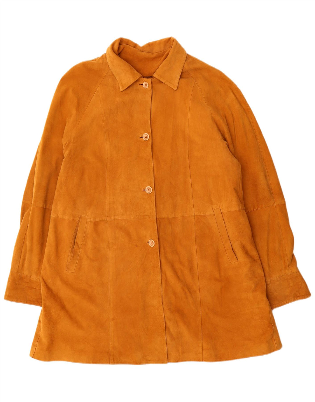 Gallotti Pardessus en daim pour femme EU 46 XL Cuir beige