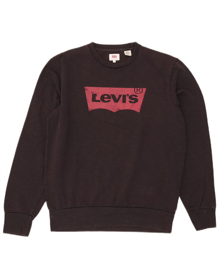 Levi's Sweatshirt Graphic Sweatshirt Homme Noir Moyen Coton