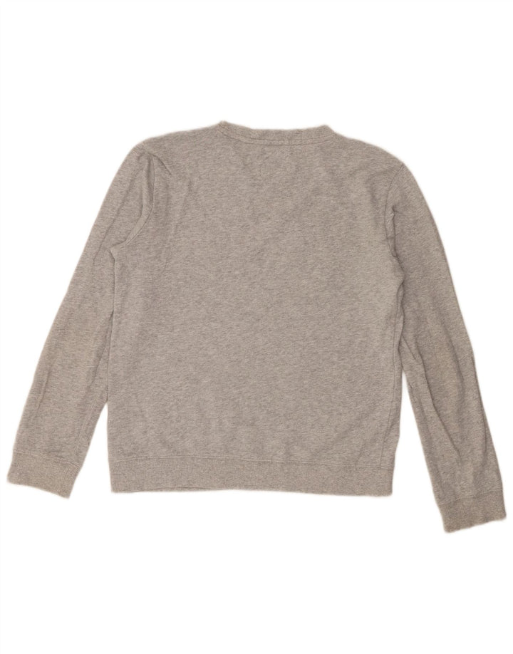 True Religion Sweat-Shirt Graphique Garçon 13-14 Ans Grand Gris Coton