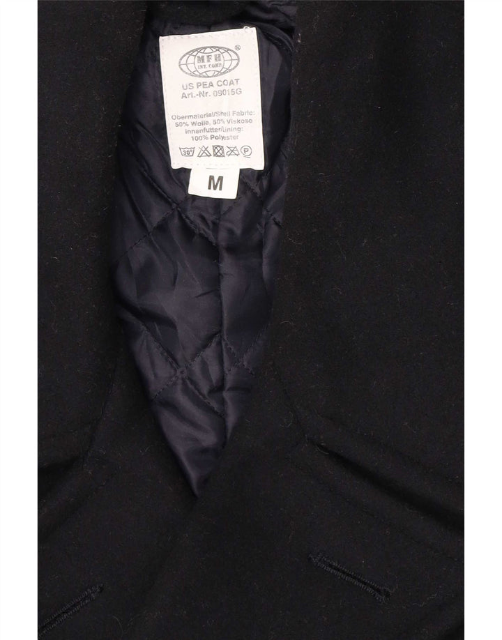 MFH Caban Homme UK 38 Laine Bleu Marine Moyen