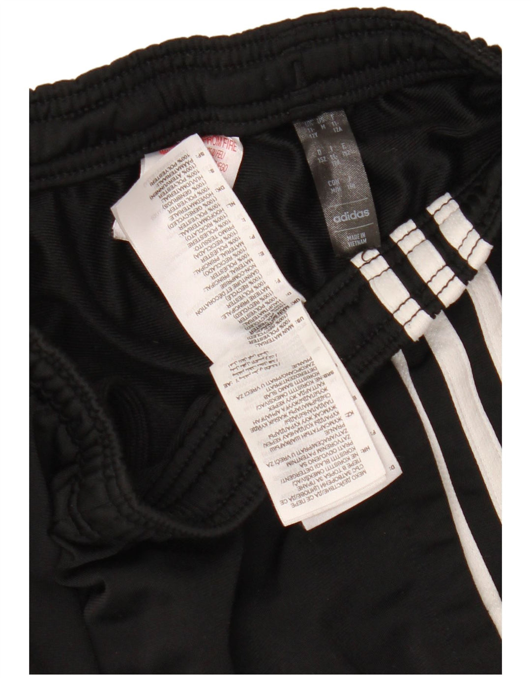 ADIDAS Pantalon de survêtement fille 11-12 ans Noir Polyester