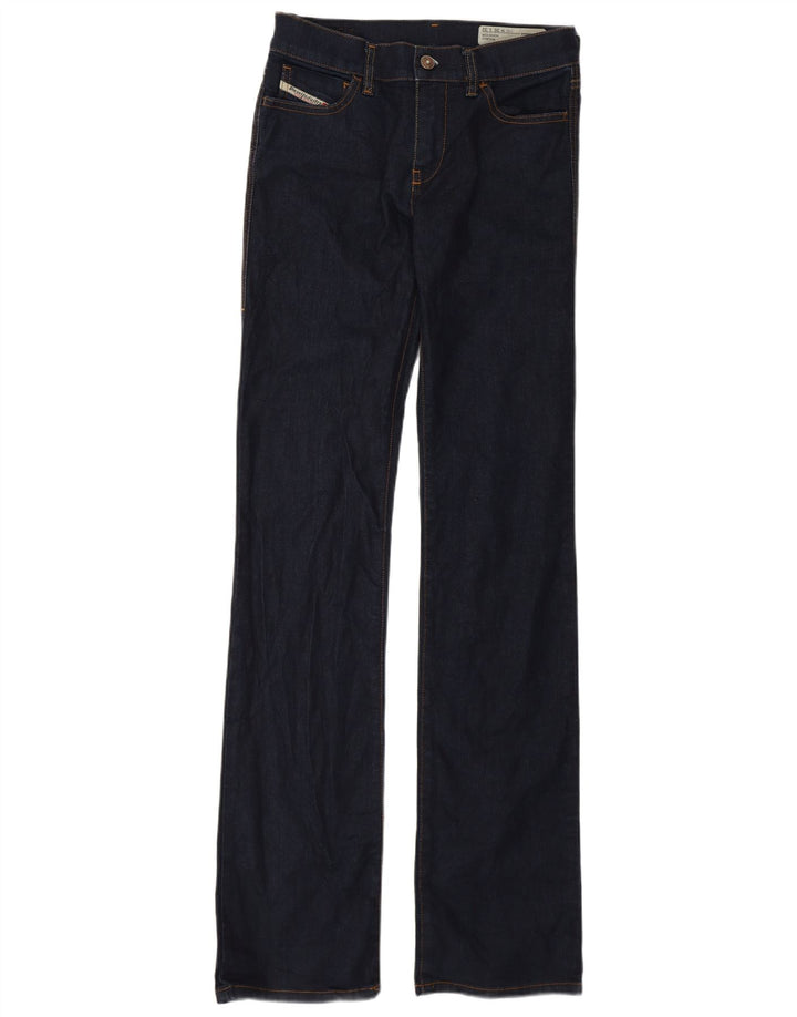 Jean Bootzee Regular Slim Bootcut Femme Diesel W26 L32 Bleu Marine Coton