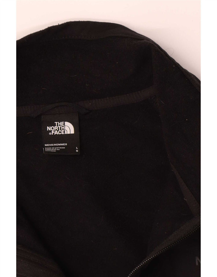 The North Face Veste de survêtement pour homme Large Noir Polyester