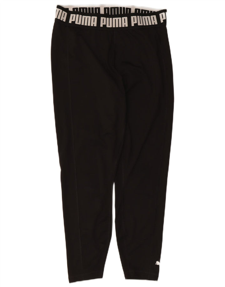 Puma Legging court graphique pour femme UK 14 Large Noir