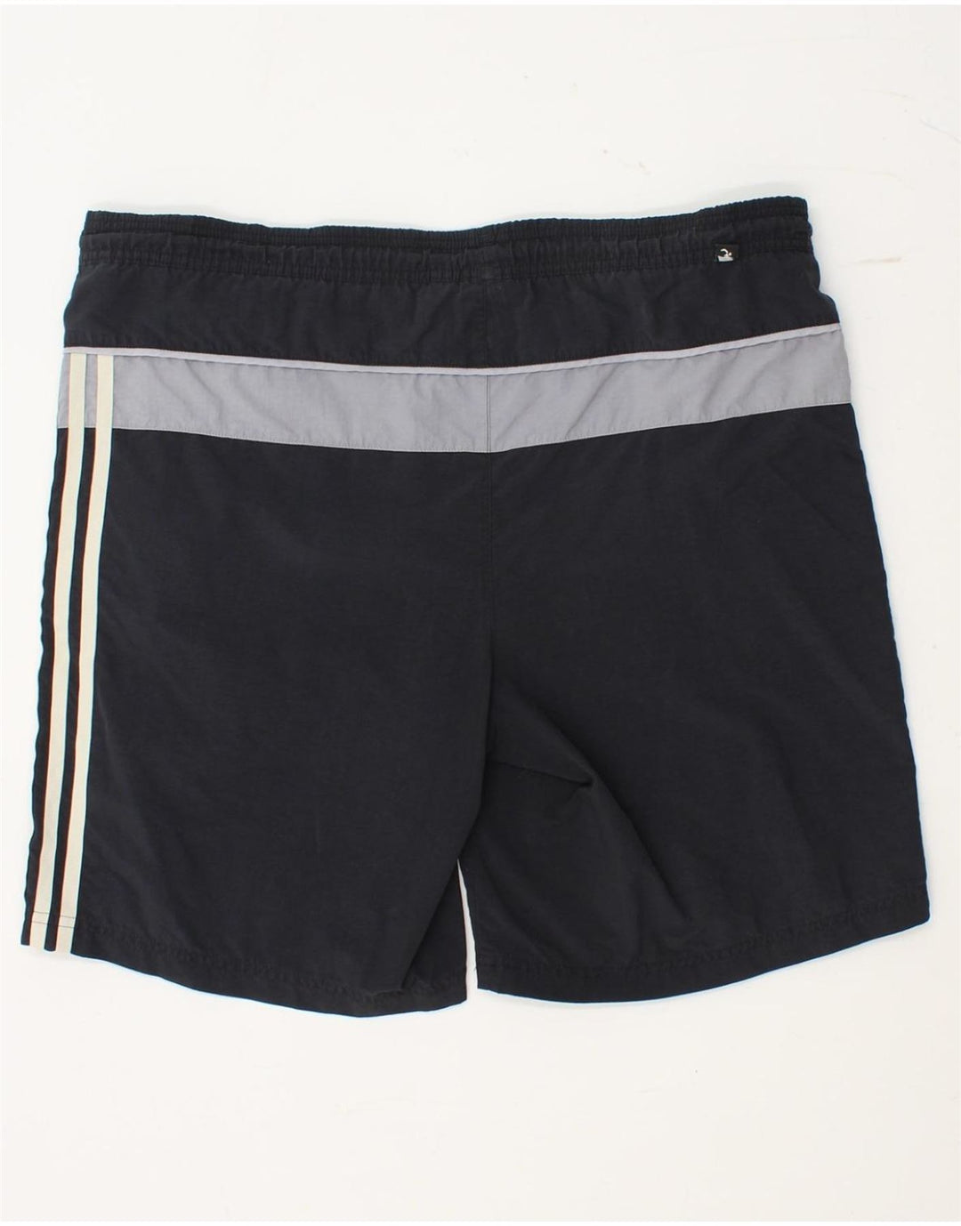 Adidas Short de Bain Homme Bleu Marine Moyen Colorblock Polyamide