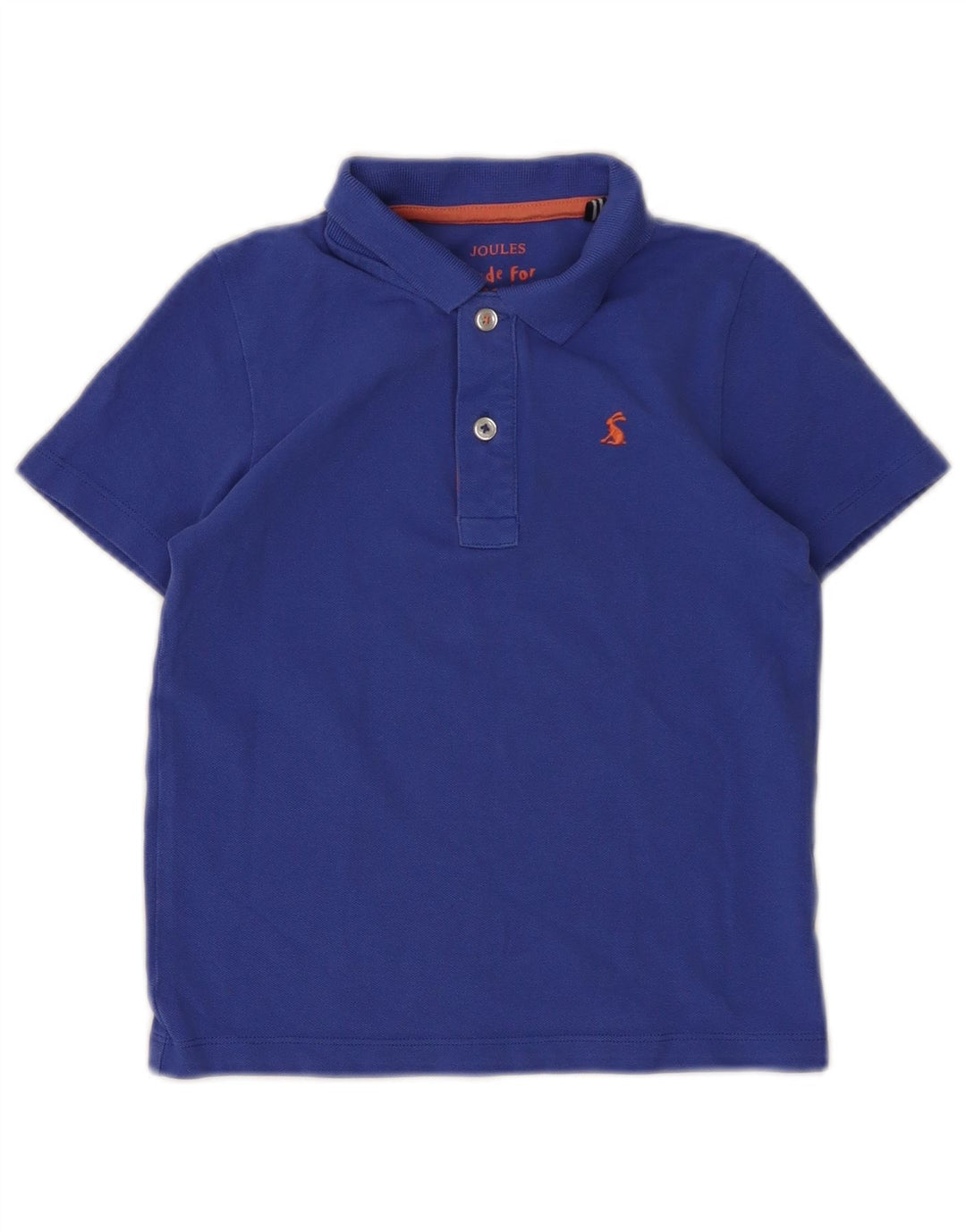 JOULES Polo Garçon 7-8 ans Bleu Coton