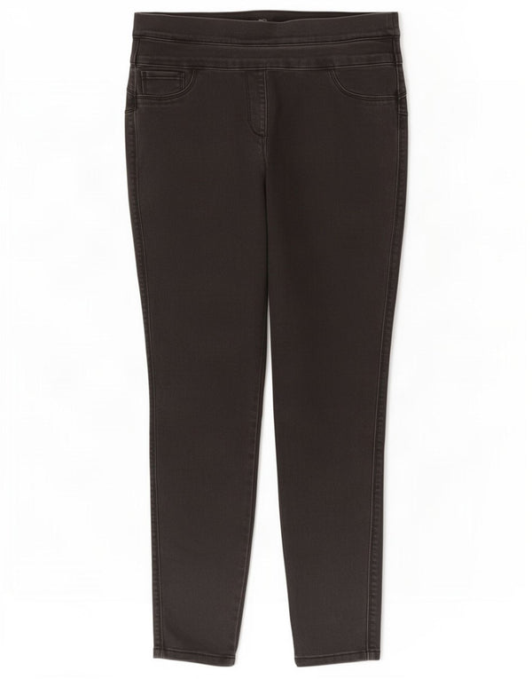 M&Co Jean Jegging Femme UK 14 Moyen W30 L29 Coton Noir