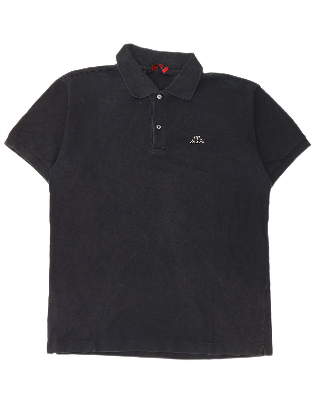 Kappa Polo Homme Grand Noir Coton
