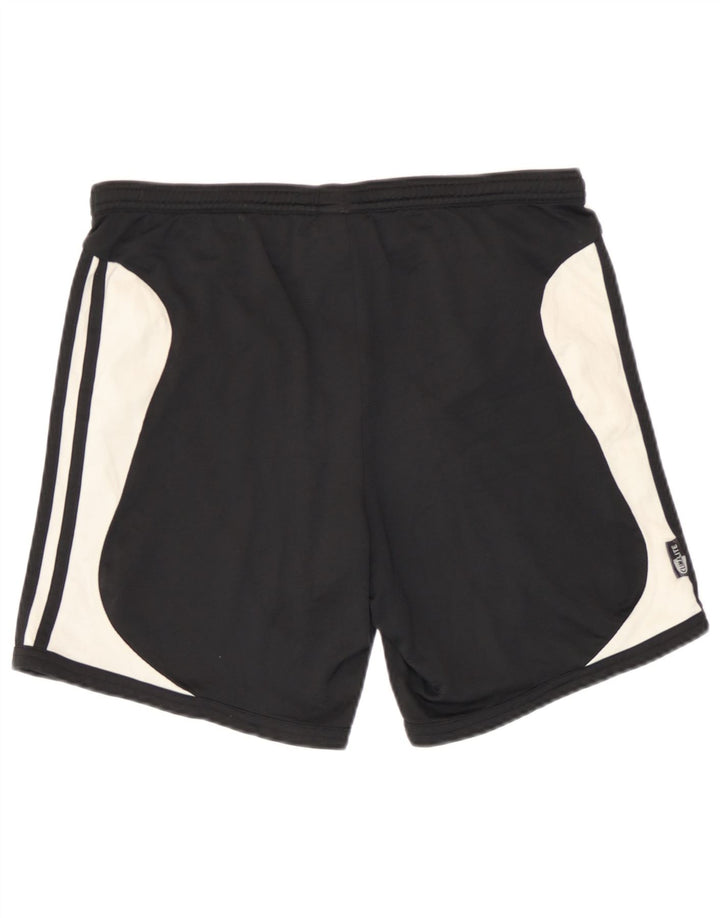 Adidas Short de sport pour homme en polyester color block noir moyen