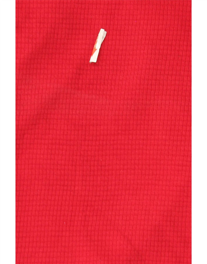 Hollister Homme Regular Graphic Top Manches Longues Petit Rouge Coton