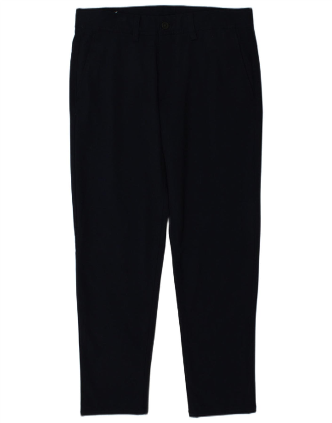 Zara Pantalon Chino Slim Homme EU 40 Medium W31 L29 Bleu Marine Polyester