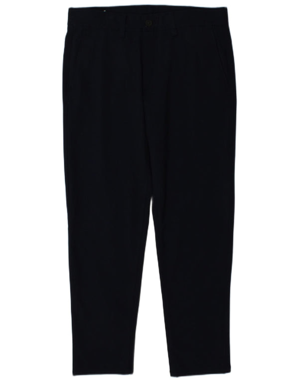 Zara Pantalon Chino Slim Homme EU 40 Medium W31 L29 Bleu Marine Polyester