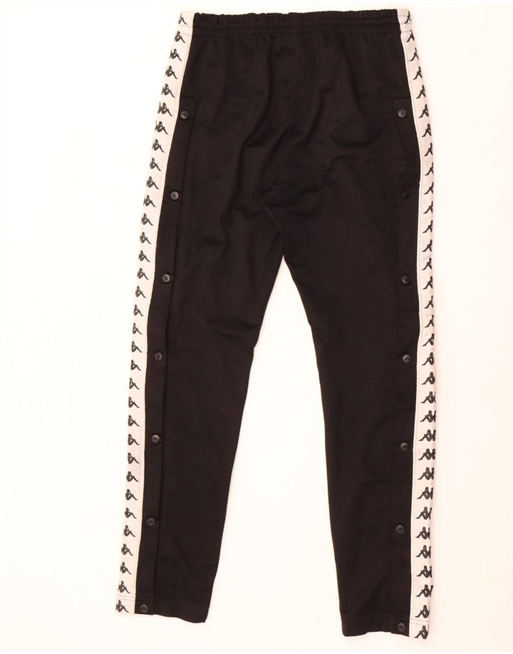 Kappa Pantalon de Survêtement Graphique Homme Noir Medium Colourblock