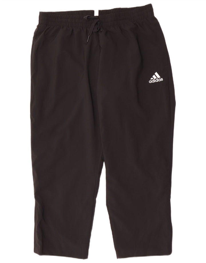 Adidas Pantalon de survêtement court pour homme XL Noir Polyester
