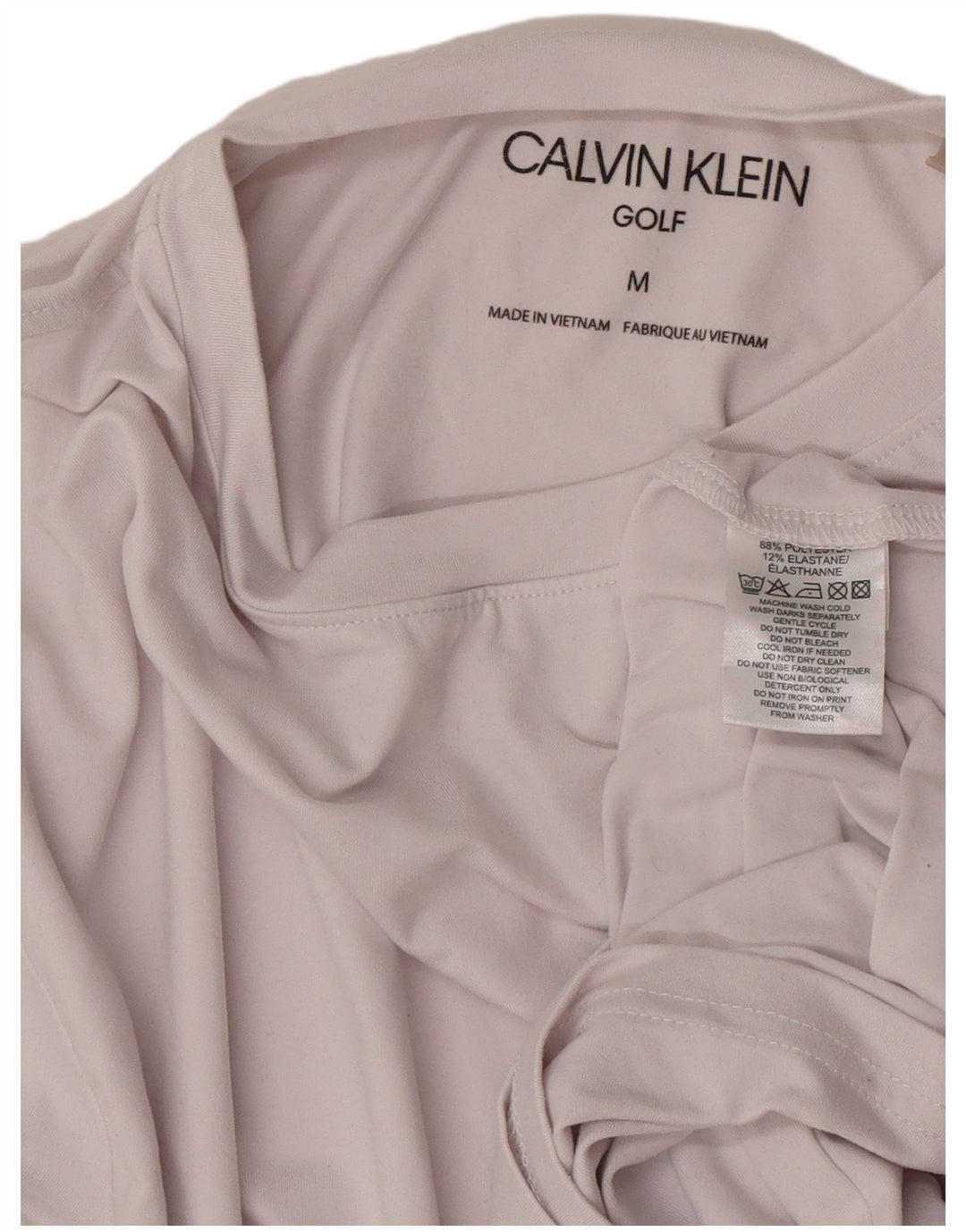 Calvin Klein T-Shirt Golf Homme Gris Moyen Coton