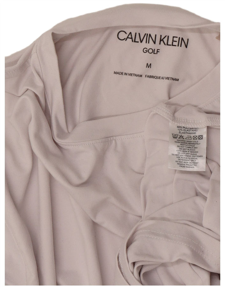 Calvin Klein T-Shirt Golf Homme Gris Moyen Coton