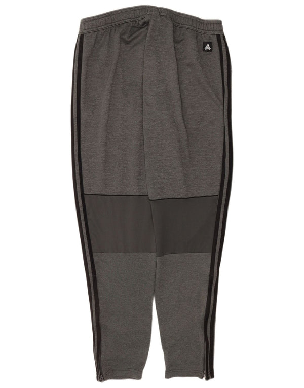 Adidas Pantalon de survêtement pour homme Large Gris Polyester