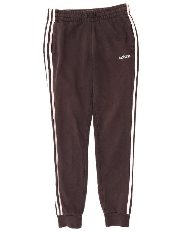 Adidas Pantalon de survêtement pour femme Joggers UK 8/10 Petit coton noir