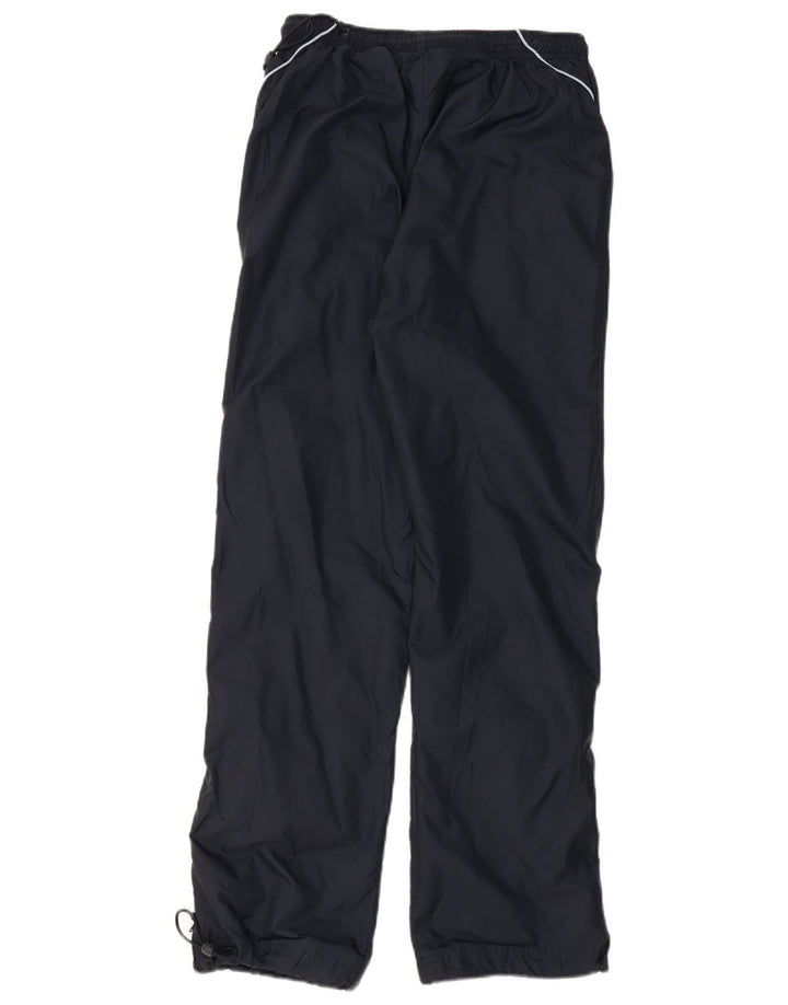 Nike Pantalon de survêtement en nylon color block bleu marine moyen