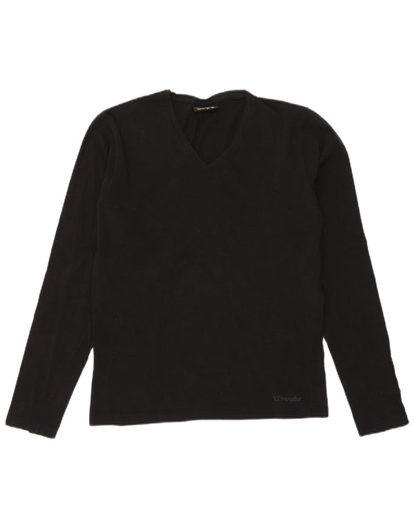 Wrangler Haut à manches longues pour femme UK 18 XL Noir
