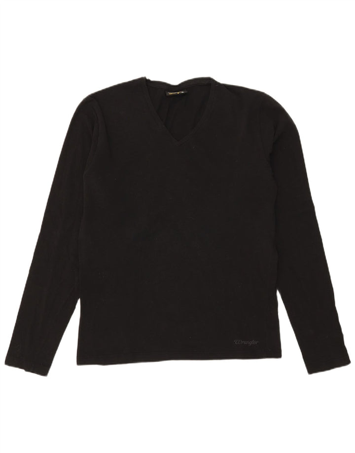 Wrangler Haut à manches longues pour femme UK 18 XL Noir
