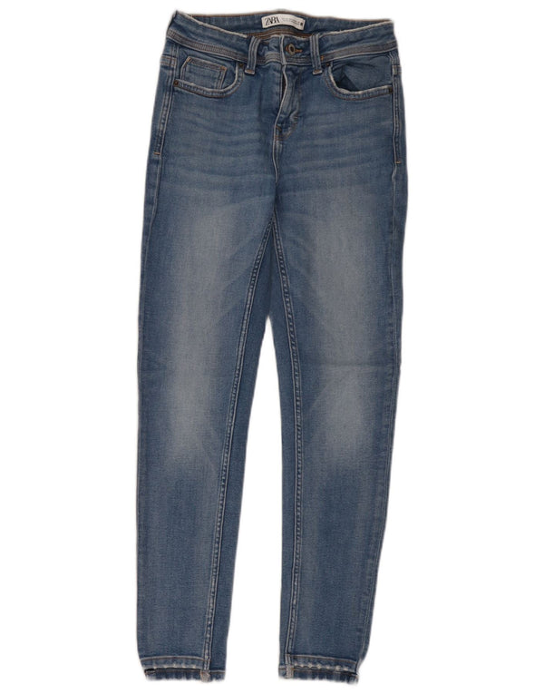 Zara Jean skinny pour femme EU 36 XS W26 L28 Bleu