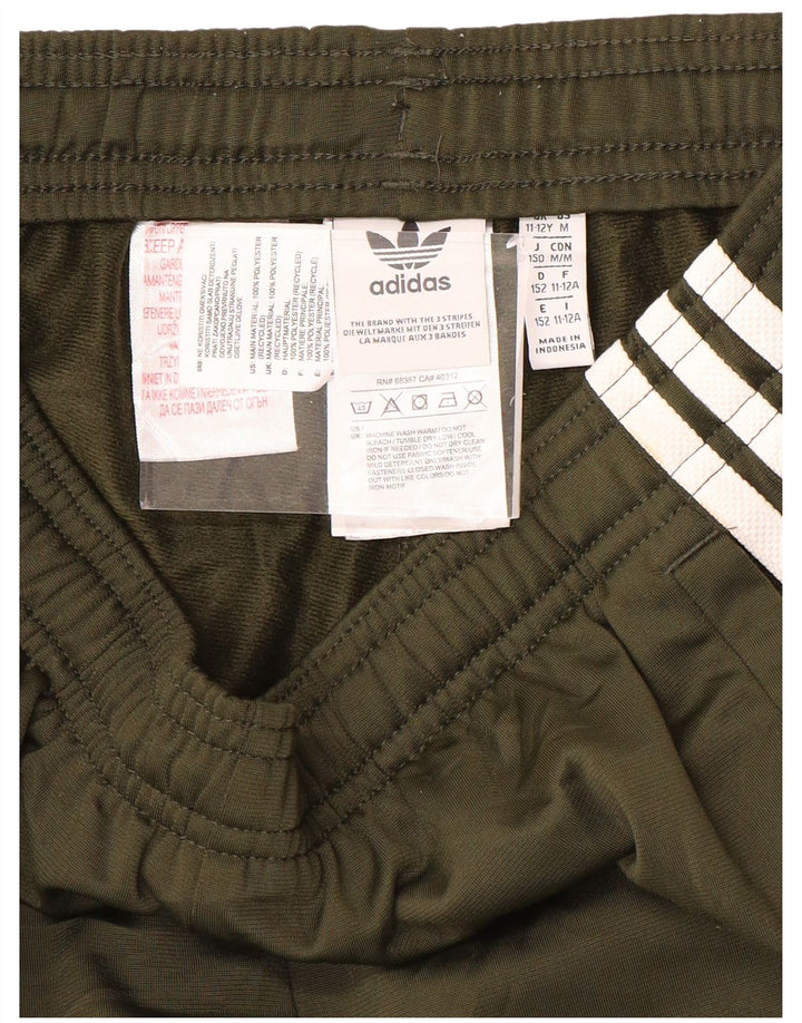 ADIDAS Pantalon de survêtement garçon Joggers 11-12 ans Kaki Polyester