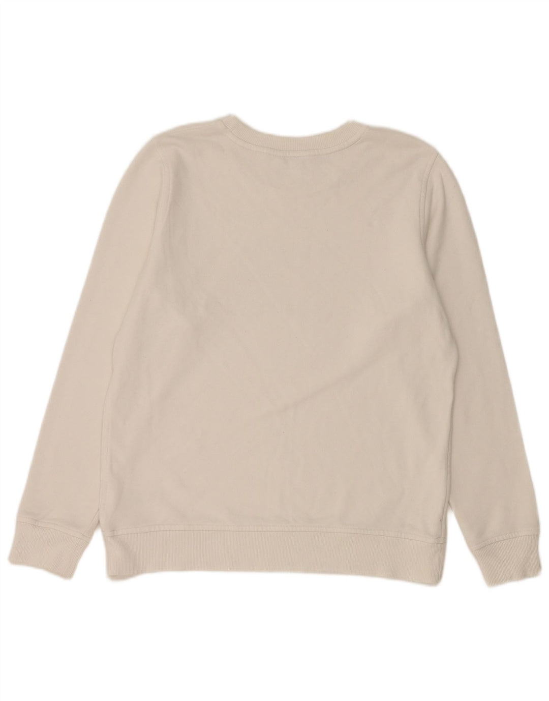 Tommy Hilfiger Sweat-shirt surdimensionné graphique pour femme UK 10 Petit Blanc
