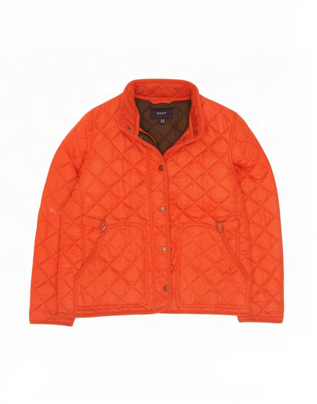 Gant Veste matelassée pour femme UK 20 2XL Orange Polyester
