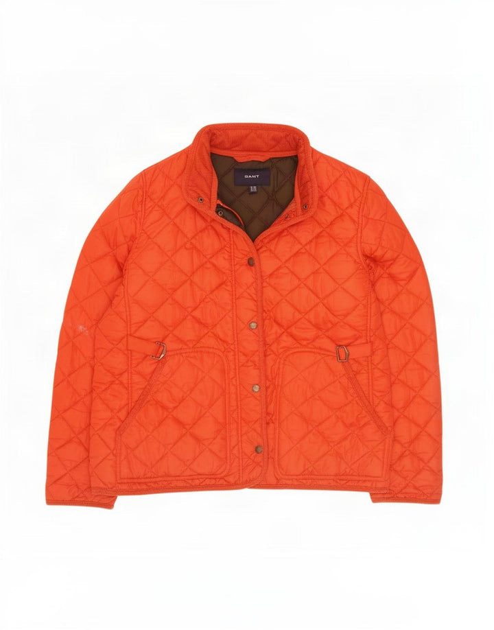 Gant Veste matelassée pour femme UK 20 2XL Orange Polyester